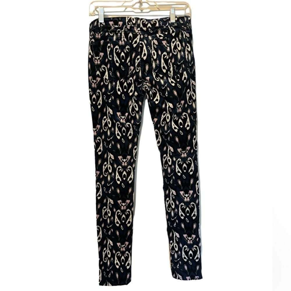 Rag & Bone Pants Size 26 Skinny Cotton Spandex Blend Printed